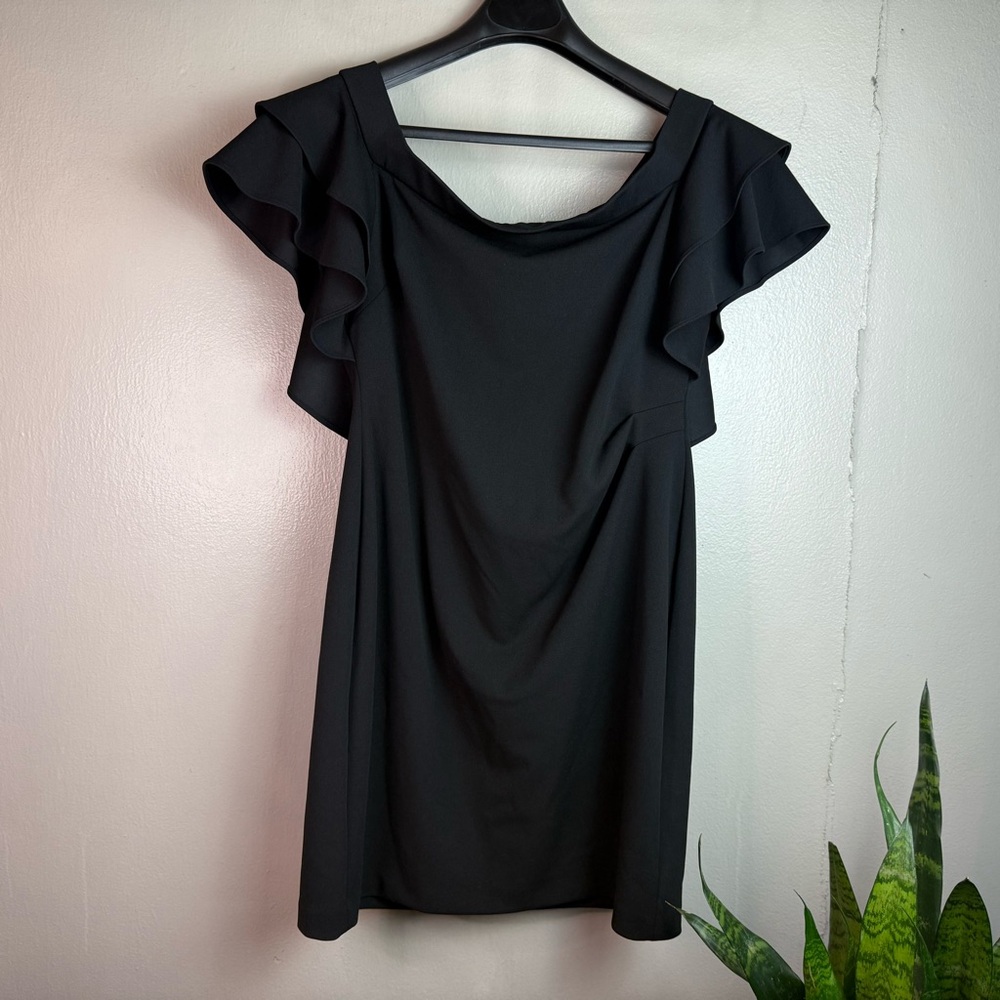 Lauren Ralph Lauren women’s Black Veroda Dress Sz 16p